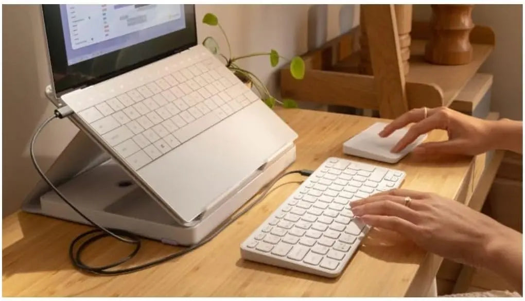 Pop-up desk work kit