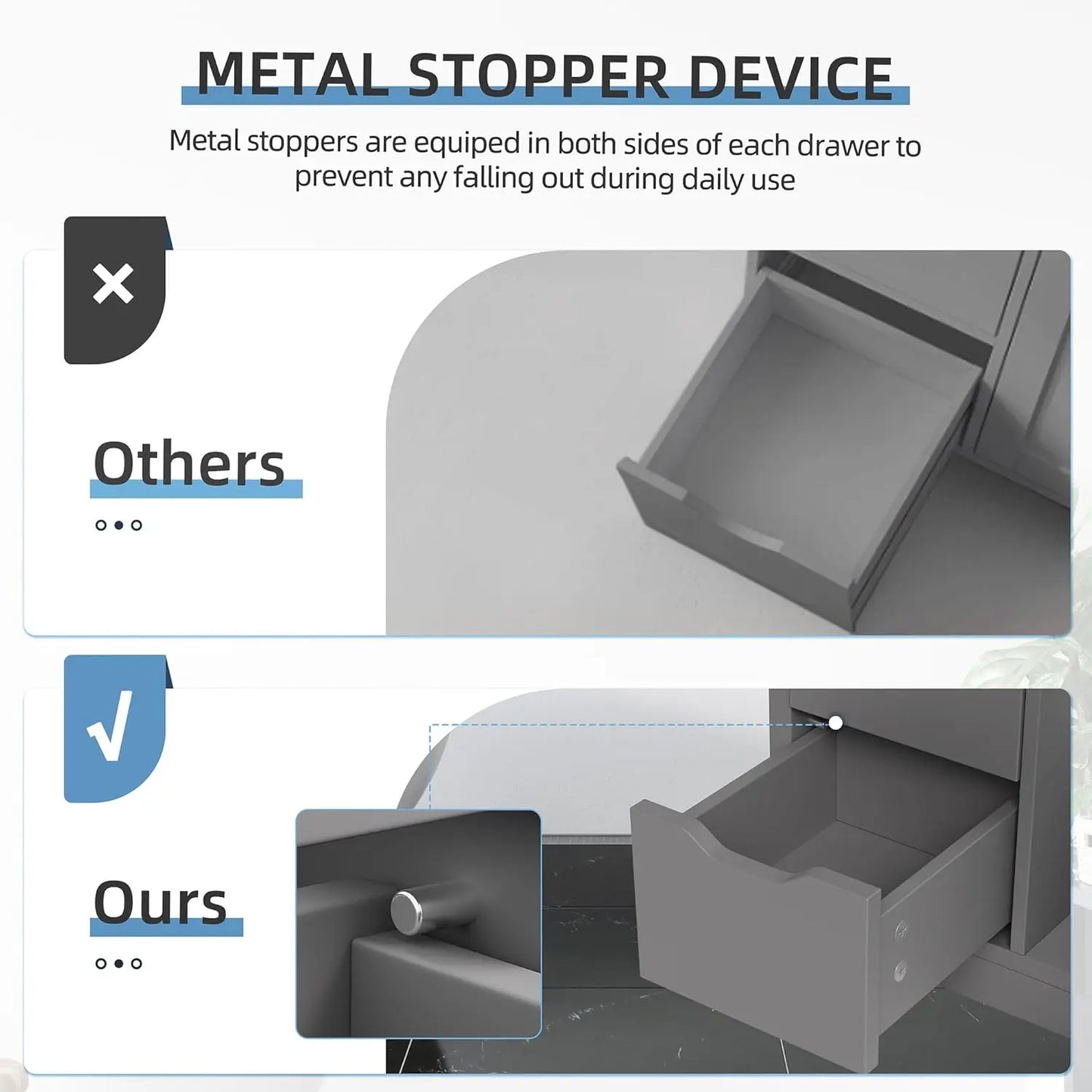 Bathroom storage cabinet with door and shelf