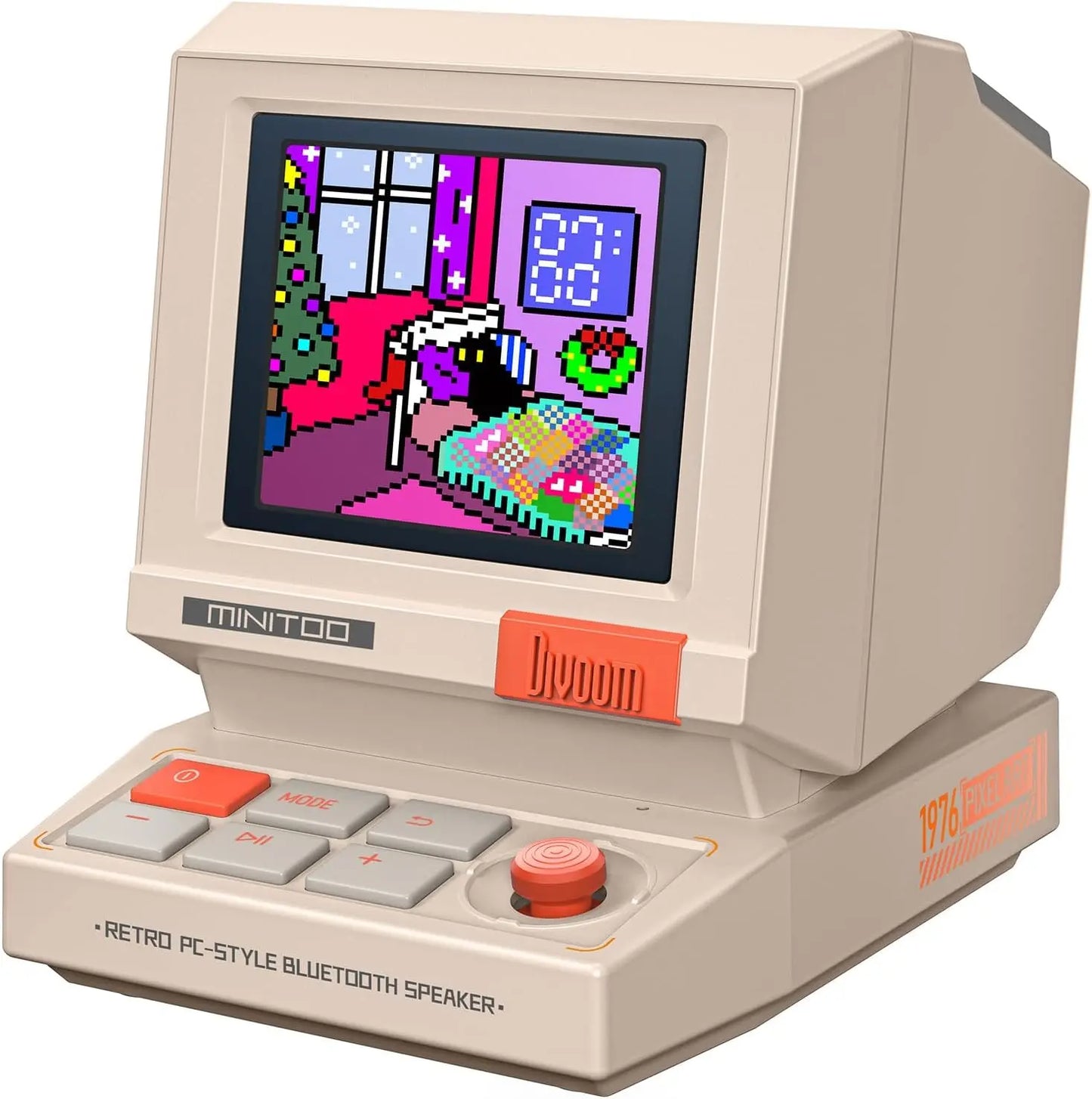 Retro PC-style computer speakers