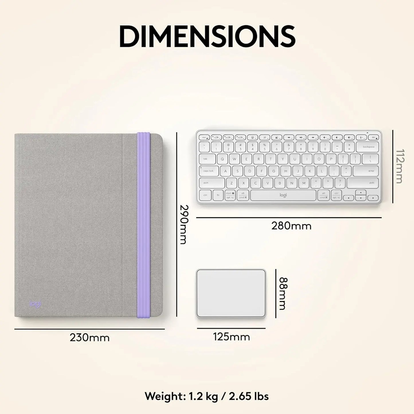 Pop-up desk work kit