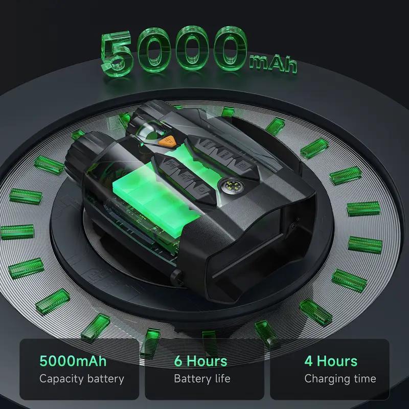 NiteHawk 4K Night Vision Goggles with Compass