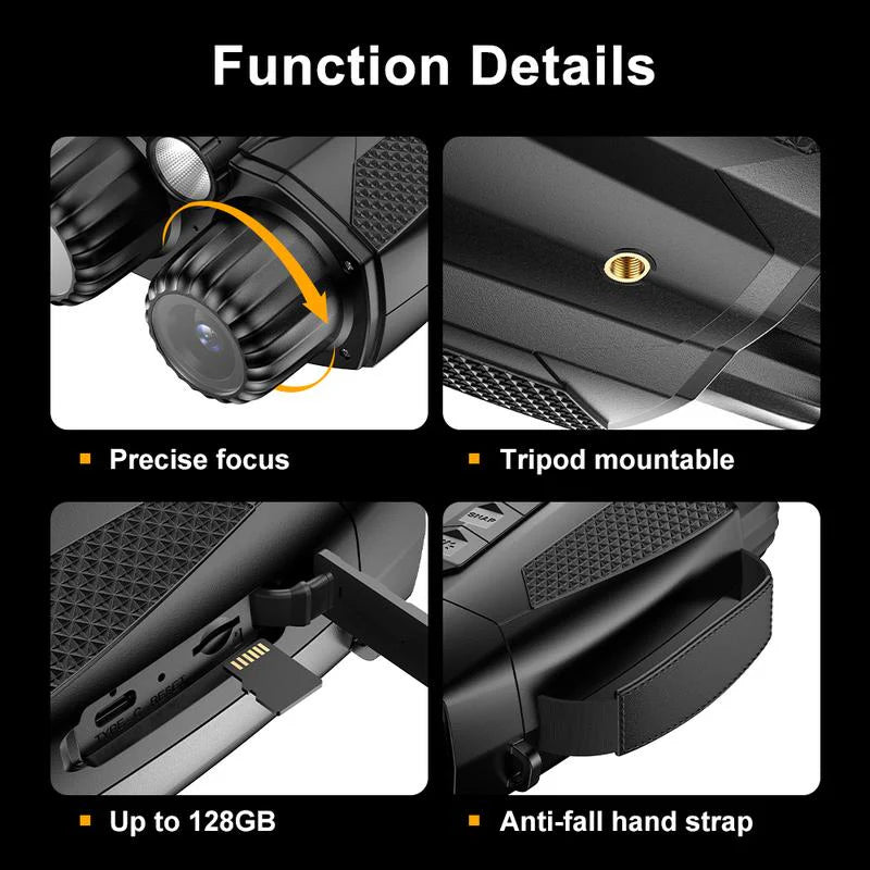 NiteHawk 4K Night Vision Goggles with Compass