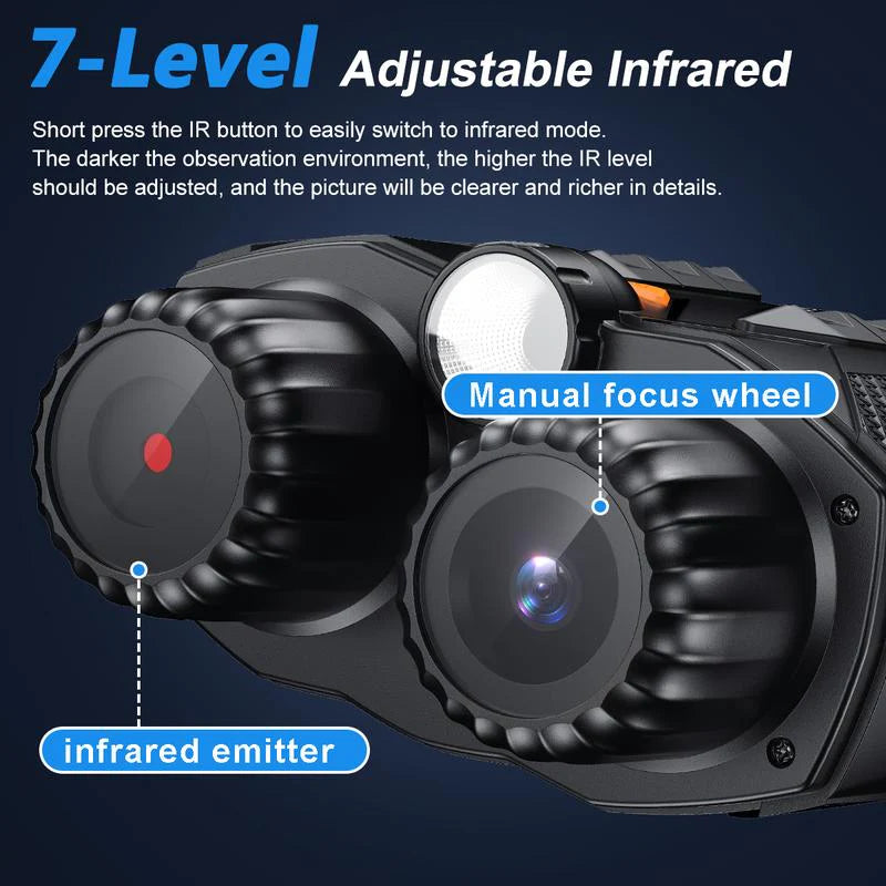 NiteHawk 4K Night Vision Goggles with Compass