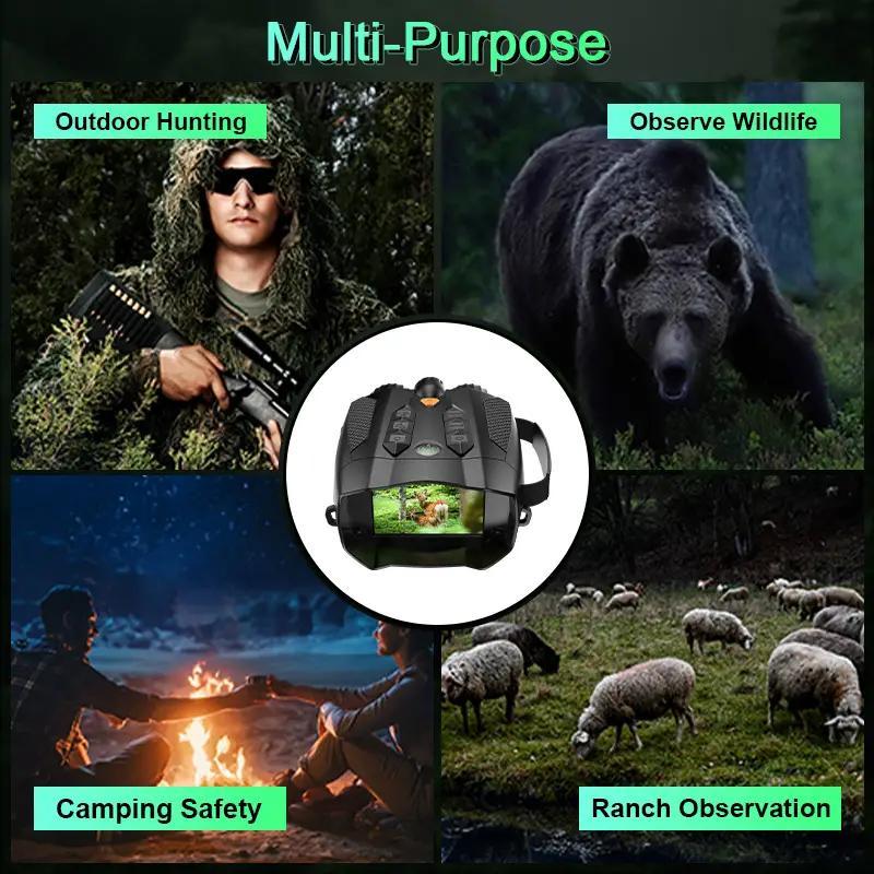 NiteHawk 4K Night Vision Goggles with Compass