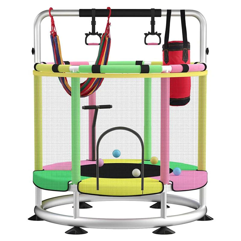 Children's Active Play Center with Basketball Fun