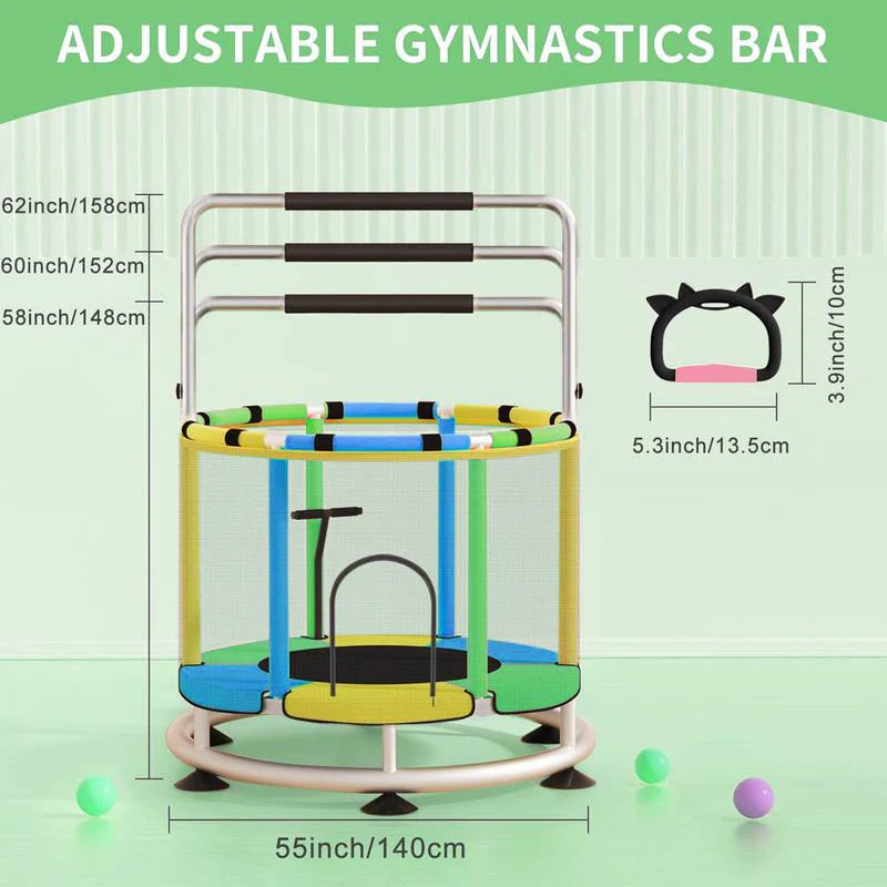 Children's Active Play Center with Basketball Fun